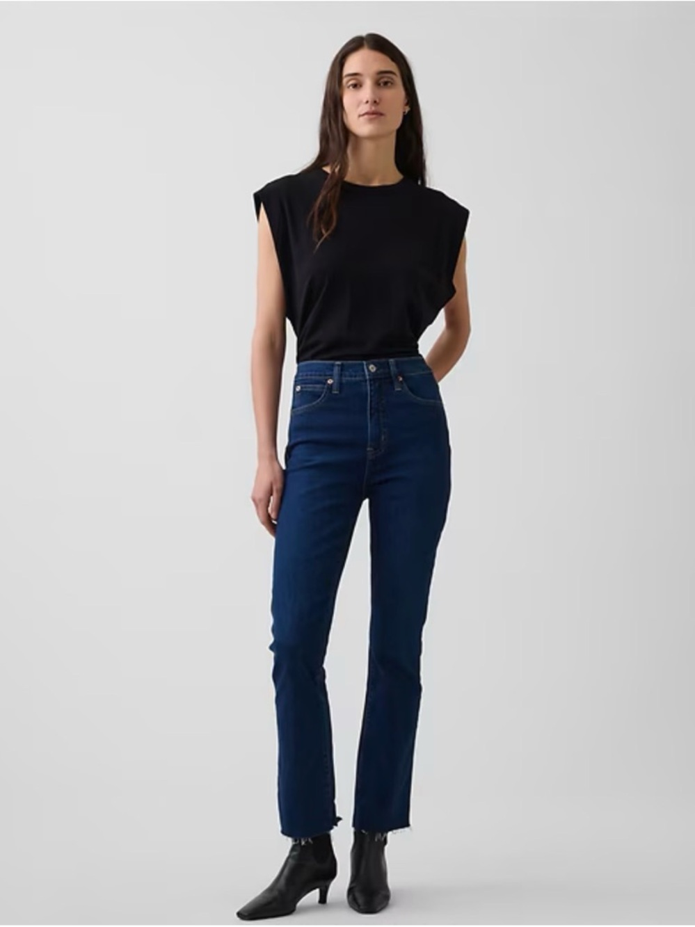 GAP High Rise Kick Fit Jeans